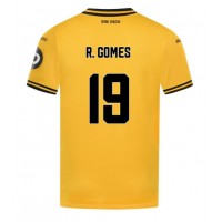 Maglia Calcio Wolves Rodrigo Gomes #19 Prima Divisa 2024-25 Manica Corta